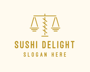 Legal Attorney Scales logo design