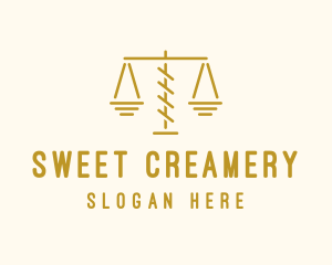 Legal Attorney Scales logo design