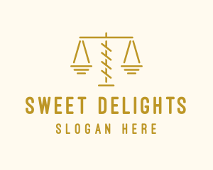 Legal Attorney Scales logo design