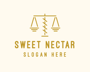 Legal Attorney Scales logo design