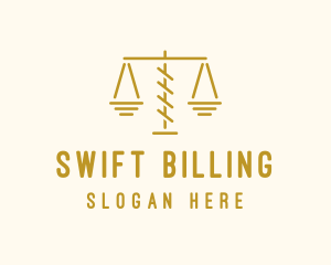 Legal Attorney Scales logo design