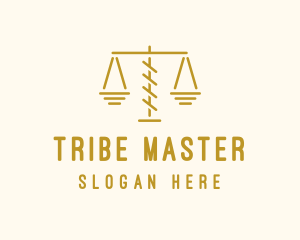 Legal Attorney Scales logo design