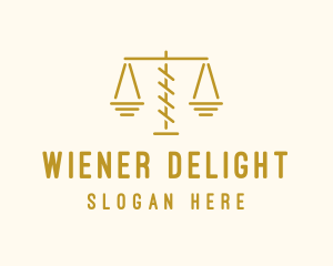 Legal Attorney Scales logo design