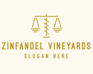 Legal Attorney Scales logo design