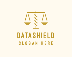 Legal Attorney Scales logo design