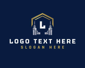 Build - Construction Drill Repair logo design