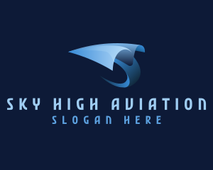 Aviation - Paper Plane Aviation logo design