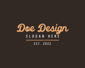 Designer SIgnature Firm  logo design