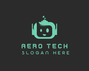 Educational Tech Bot logo design