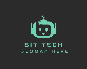 Educational Tech Bot logo design