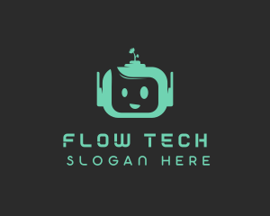 Educational Tech Bot logo design