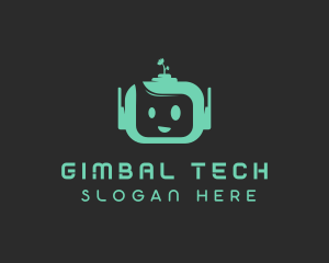 Educational Tech Bot logo design