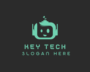 Educational Tech Bot logo design