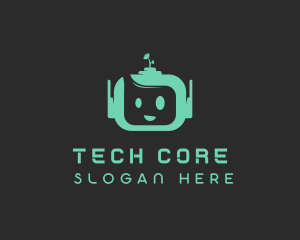 Educational Tech Bot logo design