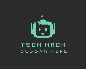 Educational Tech Bot logo design