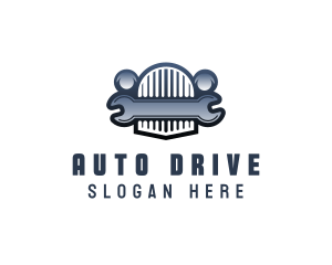 Vehicle - Wrench Vehicle Mechanic logo design