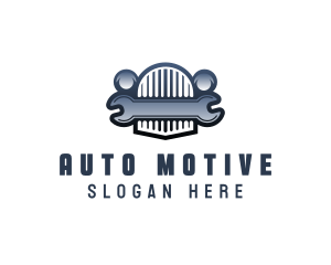 Vehicle - Wrench Vehicle Mechanic logo design