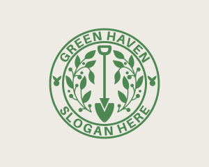 Garden - Garden Shovel Landscaping logo design