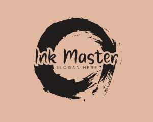 Brush Ink Brand logo design