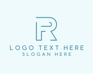 Branding - Generic Business Letter R logo design