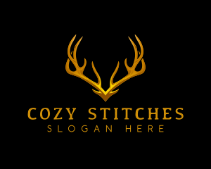 Deer Antler Horn Logo