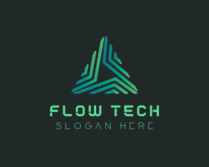 Triangle Tech Company logo design