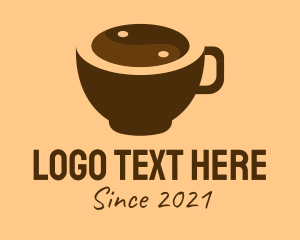 Coffee - Yinyang Coffee Mug logo design