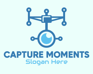 Photography - Drone Photography Technology logo design