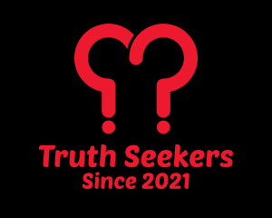 Investigate - Love Quiz Question logo design