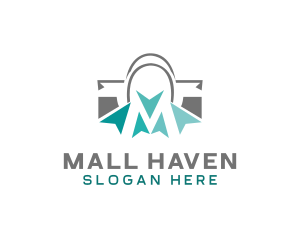 Shopping Bag Market logo design