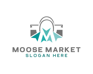 Shopping Bag Market logo design