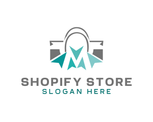 Shopping Bag Market logo design