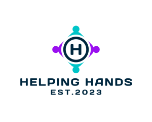 Humanitarian - Humanitarian Unity Organization Group logo design