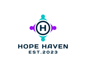 Humanitarian - Humanitarian Unity Organization Group logo design