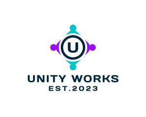 Humanitarian Unity Organization Group logo design