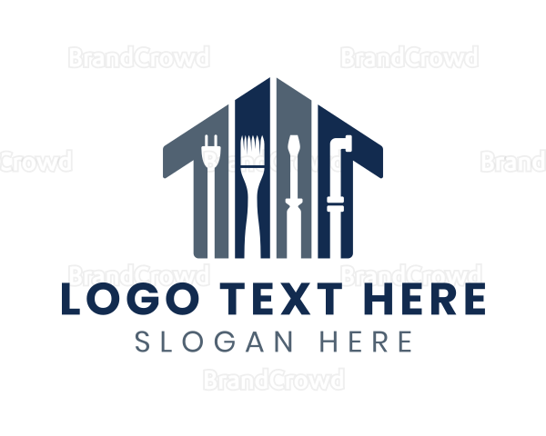 Home Improvement Tools Logo