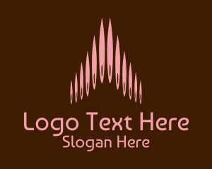 Loom - Pink Needle Seamstress logo design