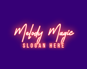 Neon Signature Light Logo