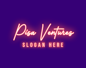 Neon Signature Light logo design