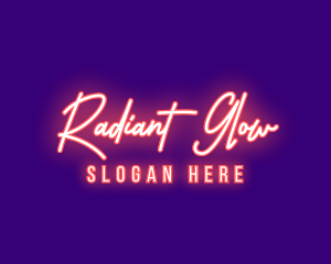 Neon Signature Light logo design