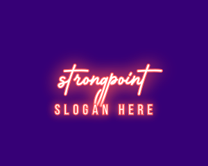 Neon - Neon Signature Light logo design