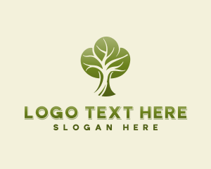 Landscaper - Tree Planting Growth logo design