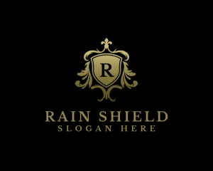 Premium Ornate Crest Shield logo design