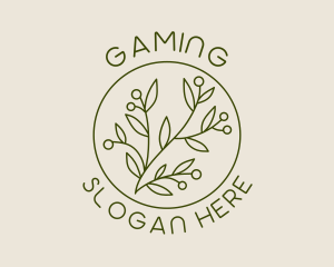 Organic Plant Garden  Logo