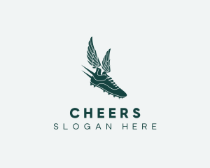 Soccer - Soccer Wing Shoe League logo design