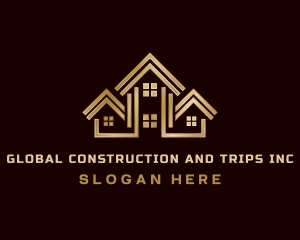 Premium Real Estate Builder Logo