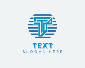 Generic Business Letter T logo design