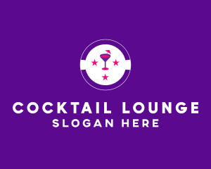 Cocktail Party Drink logo design