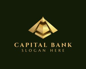 Bank - Pyramid Investment Banking logo design