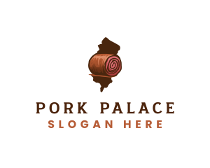 New Jersey Pork Roll logo design